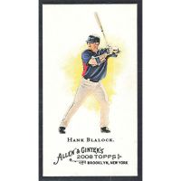 2008 Topps Allen & Ginter Mini A & G Back SP #322 Hank Blalock