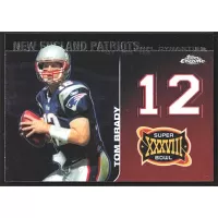 2008 Topps Chrome Dynasties #DYNC-TB Tom Brady