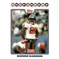 2008 Topps Kickoff #164 Ronde Barber