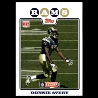 2008 Topps Kickoff #198 Donnie Avery