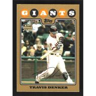 2008 Topps Update Gold #UH201 Travis Denker