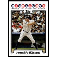 2008 Topps Update #UH179 Johnny Damon Season Highlights