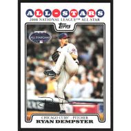 2008 Topps Update #UH292 Ryan Dempster All-Star