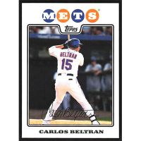 2008 Topps #610 Carlos Beltran