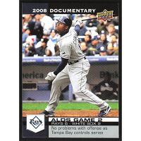 2008 Upper Deck Documentary #4911 Carl Crawford