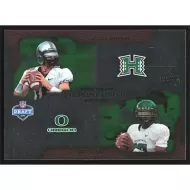 2008 Upper Deck Draft Edition #213 C. Brennan/D. Dixon Pigskin Pairings