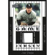 2008 Upper Deck UD Game Materials 1997 #97-JC Joe Crede Jersey with Pinstripe