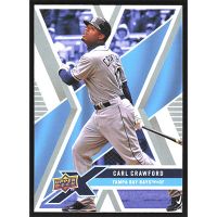 2008 Upper Deck X #93 Carl Crawford