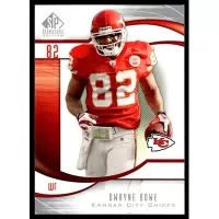 2009 SP Signature #14 Dwayne Bowe