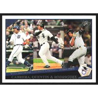 2009 Topps #127 M. Cabrera/C. Quentin/A. Rodriguez League Leaders