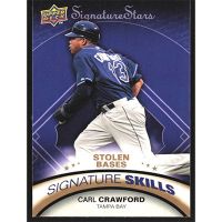 2009 Upper Deck Signature Stars Skills #SS-8 Carl Crawford