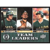 2009 Upper Deck #444 J. Cust/D. Eveland/K. Suzuki Team Leaders