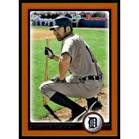 2010 Bowman Orange #156 Johnny Damon