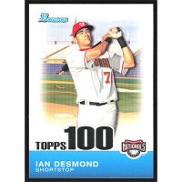 2010 Bowman Topps 100 Prospects #TP51 Ian Desmond