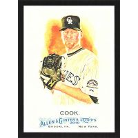 2010 Topps Allen & Ginter #244 Aaron Cook