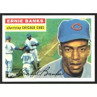 2010 Topps Cards Your Mom Threw Out 1956 #CMT63 Ernie Banks