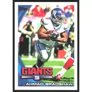 2010 Topps #163 Ahmad Bradshaw