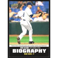 2010 Upper Deck Season Biography #SB-193 Wade Davis