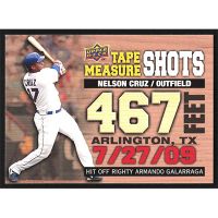 2010 Upper Deck Tape Measure Shots #TMS-9 Nelson Cruz