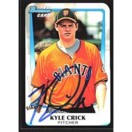 2011 Bowman Draft Prospects #BDPP24 Kyle Crick Autographed