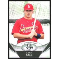 2011 Bowman Platinum Prospects Refractors #BPP18 Zack Cox