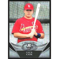 2011 Bowman Platinum Prospects X-Fractors #BPP18 Zack Cox