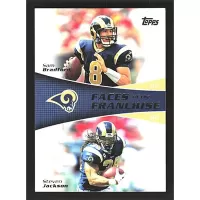 2011 Topps Faces of the Franchise #FF-BJ S. Bradford/S. Jackson