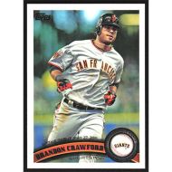 2011 Topps Update #US136 Brandon Crawford Rookie Debut