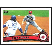 2011 Topps Update #US247 Zack Cozart