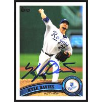 2011 Topps #259 Kyle Davies Autographed