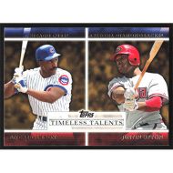 2012 Topps Timeless Talents #TT-16 A. Dawson/J. Upton