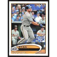 2012 Topps Update #US271 Ryan Braun All-Star