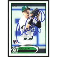 2012 Topps #502 Collin Cowgill Autographed