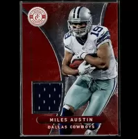2012 Totally Certified Red Materials #25 Miles Austin Jersey