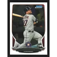 2013 Bowman Chrome #194 Jose Altuve