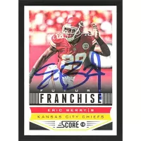 2013 Score #314 Eric Berry Future Franchise Autographed