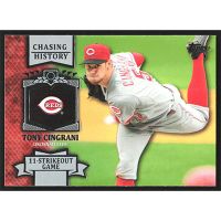 2013 Topps Chasing History #CH-134 Tony Cingrani