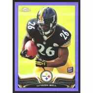 2013 Topps Chrome Purple Refractors #198 Le'Veon Bell