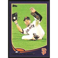 2013 Topps Toys 'R Us Purple #651 Gregor Blanco