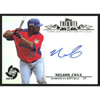 2013 Topps Tribute WBC Autographs #WTA-NC2 Nelson Cruz Autographed