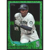 2013 Topps Update Emerald #US327 Endy Chavez