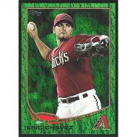 2013 Topps Update Emerald #US95 Eric Chavez