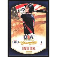 2013 USA Baseball Champions #115 David Dahl