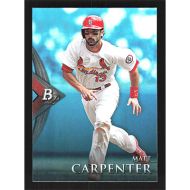 2014 Bowman Platinum Sapphire #7 Matt Carpenter