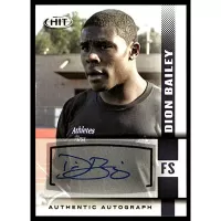 2014 SAGE HIT Autographs Black #A18 Dion Bailey