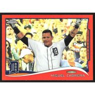 2014 Topps Chrome Orange Refractors #220 Miguel Cabrera