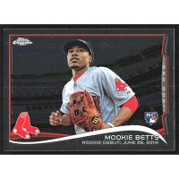 2014 Topps Chrome Update #MB-46 Mookie Betts Rookie Debut