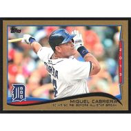 2014 Topps Gold #149 Miguel Cabrera Season Highlights Checklist