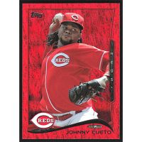 2014 Topps Red Foil #16 Johnny Cueto