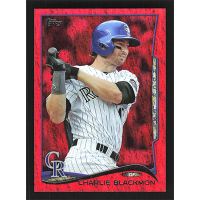 2014 Topps Red Foil #20 Charlie Blackmon